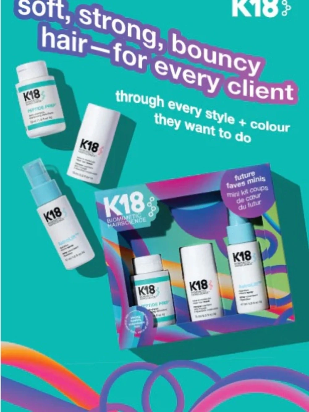 K18 Future Faves Minis Hair Repair Kit
